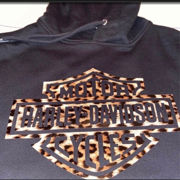 Harley-Davidson Leopard Hoodies - Picture 4 of 7